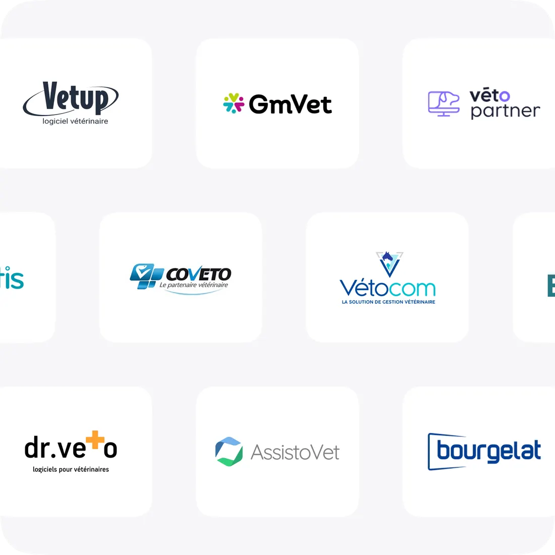 Intégration de Vetomatic avec les logiciels vétérinaires Vetup, Emergence et Symbiavet