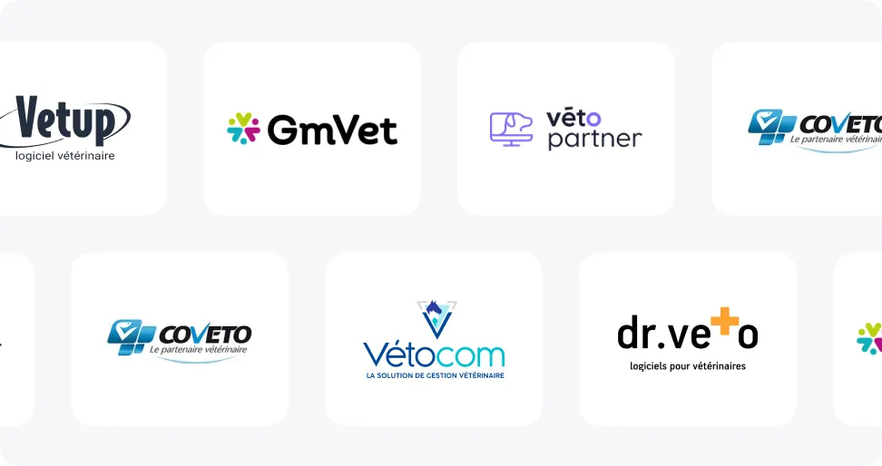 Une intégration à votre logiciel vétérinaire