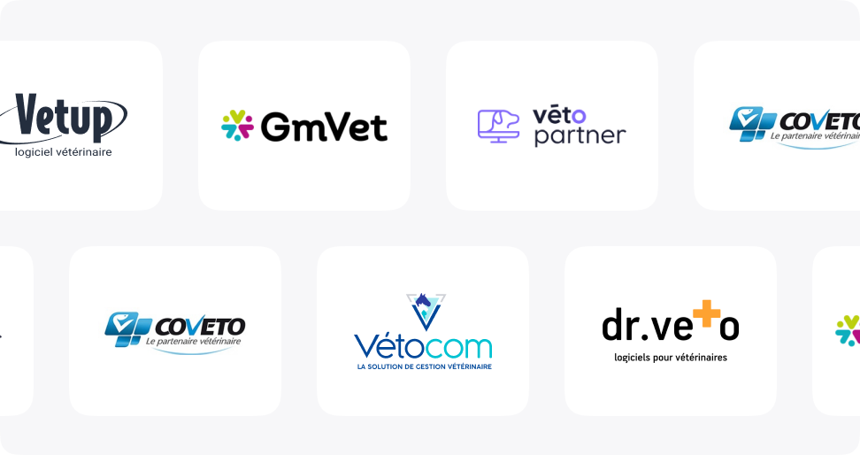 Une intégration à votre logiciel vétérinaire